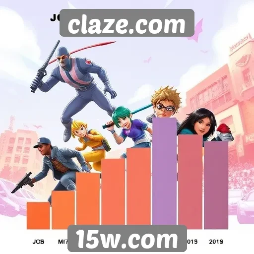 análise de jogos populares na plataforma claze.com