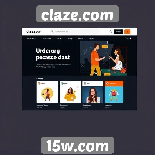 Estudo sobre a interface do usuário em Claze.com